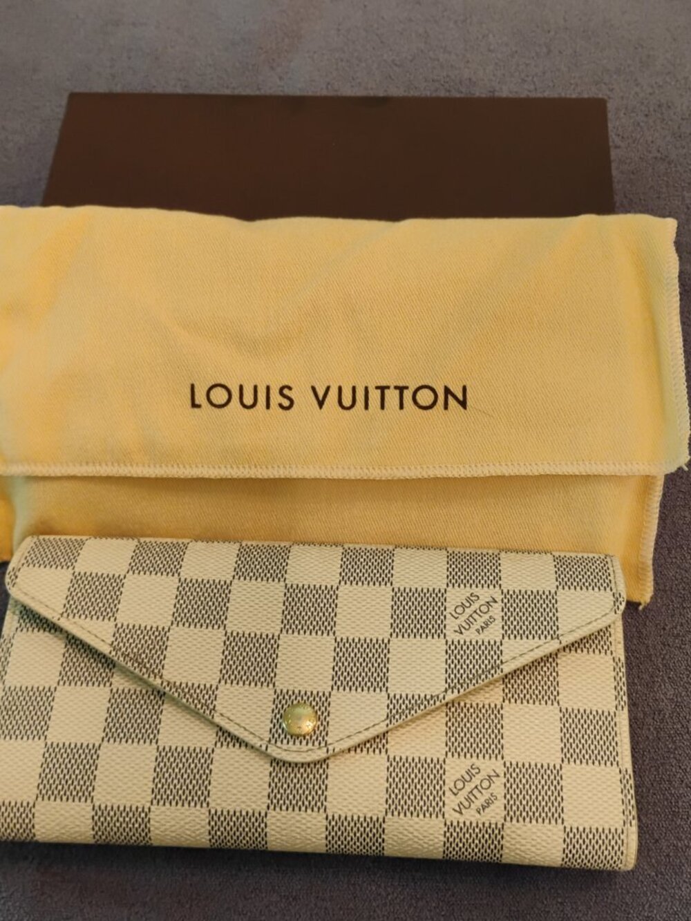Louis Vuitton Josephine Damier Azur long wallet - Picture 10 of 12